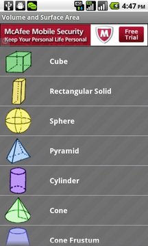 Volume and Surface Area (Lite)截图