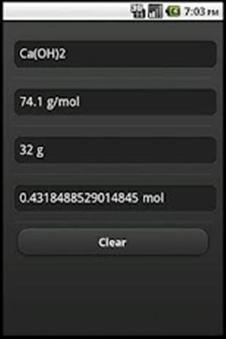 化学计算器 Chemistry Calculator截图4