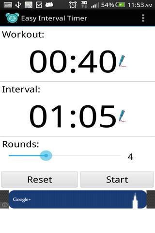 Easy Interval Timer截图1