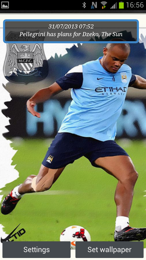 Manchester City Live Wallpaper截图1