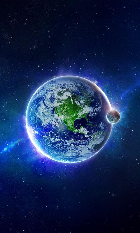 Galaxy Space HD Live Wallpaper截图2