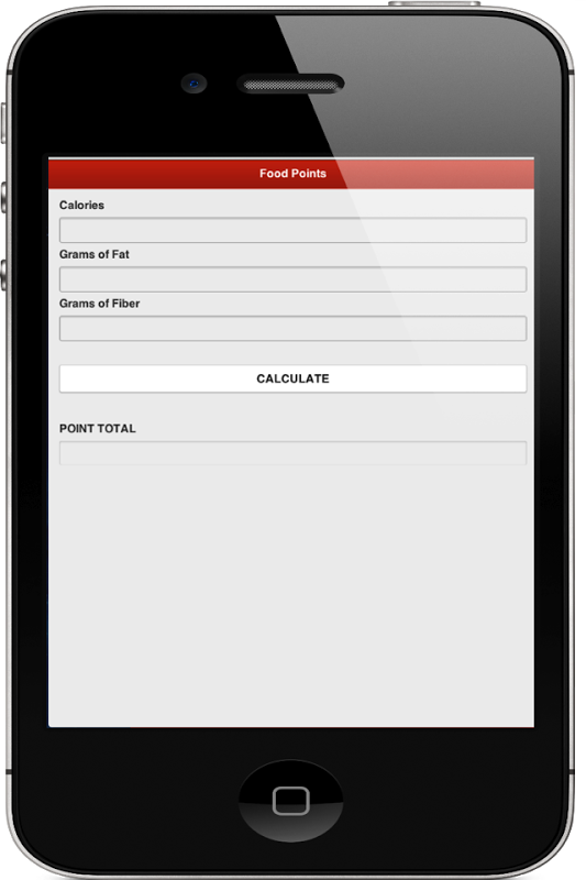 Food Points Calculator截图2