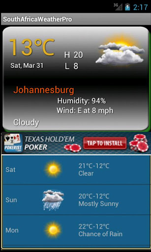 Pro South Africa Weather截图3