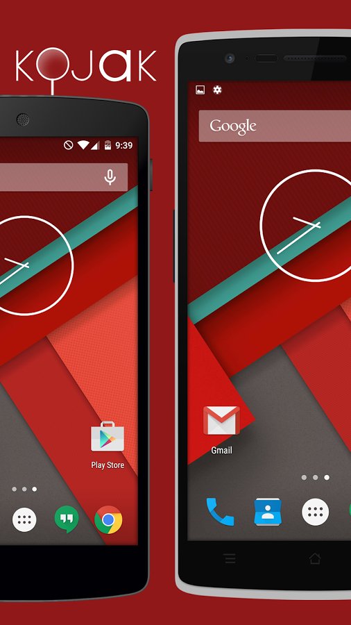 Android L Dark Red截图11