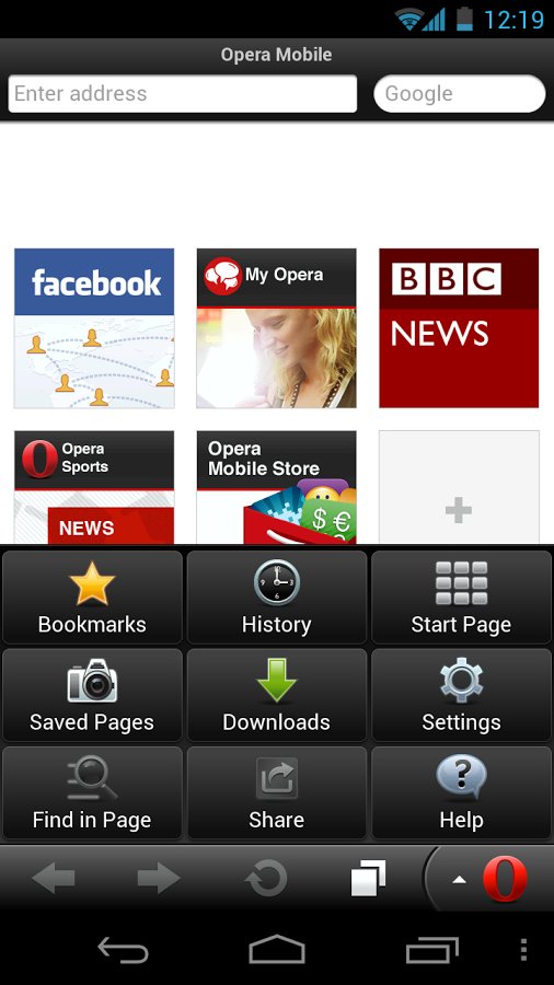 Opera Mobile浏览器 经典版 opera手机浏览器截图10