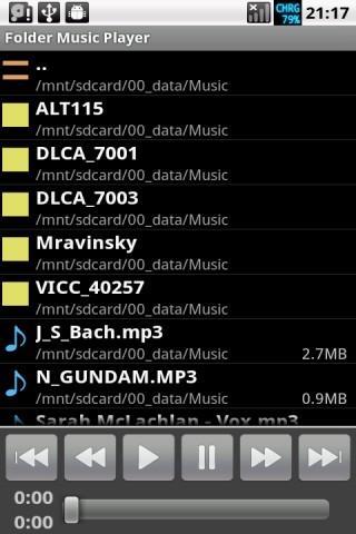 Folder Music Player No Ads截图4