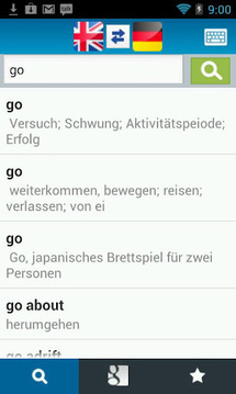 德语词典 （德英-英德）截图