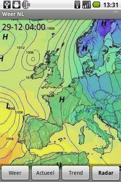 Gratis Weer NL vooruitzichten截图