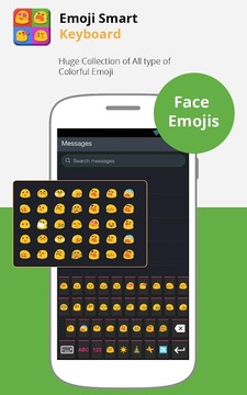 Emoji表情键盘截图