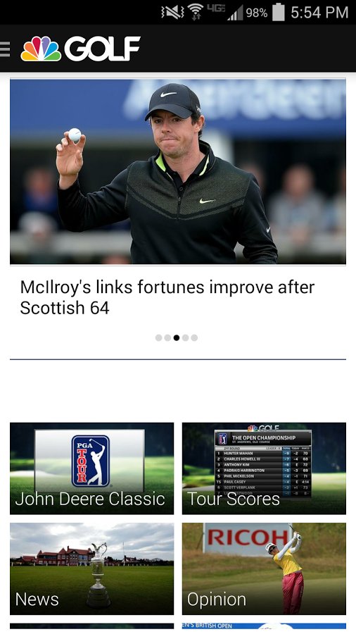移动高尔夫 Golf Channel Mobile截图5
