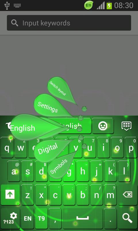 Neon Firefly Keyboard截图3