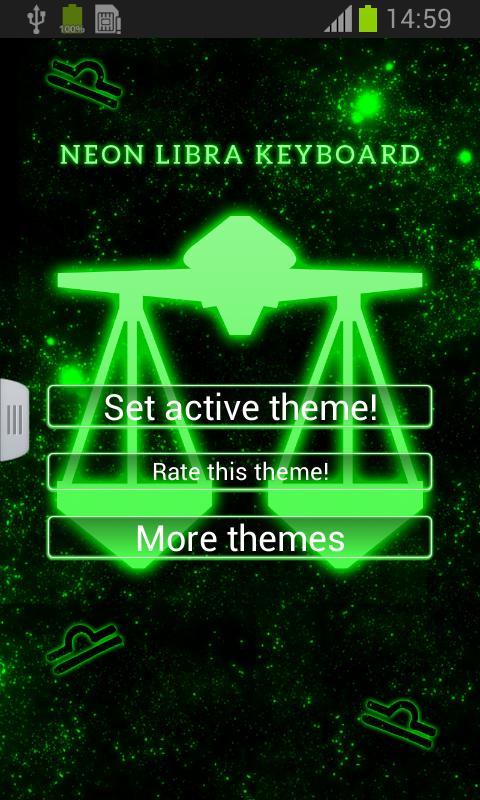 Neon Libra Keyboard截图1