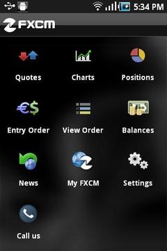 FXCM Mobile TSII截图