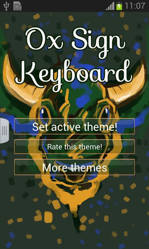 Ox Sign Keyboard截图1