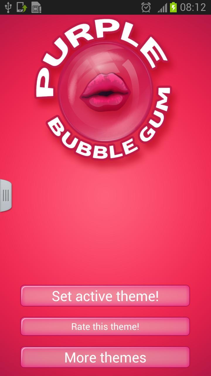 Purple Bubblegum Keyboard截图1