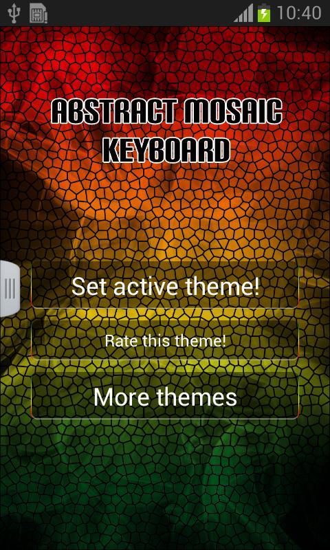 Abstract Mosaic Keyboard截图1