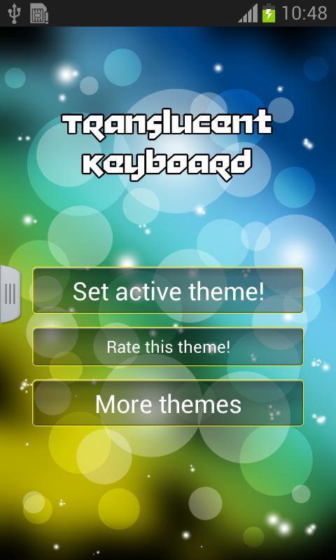 Translucent Keyboard截图1