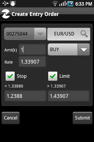 FXCM Mobile TSII截图2