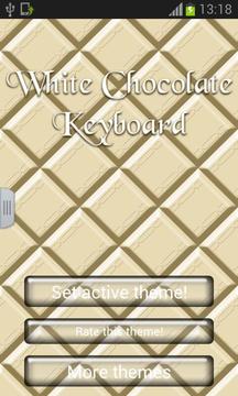 White Chocolate Keyboard截图