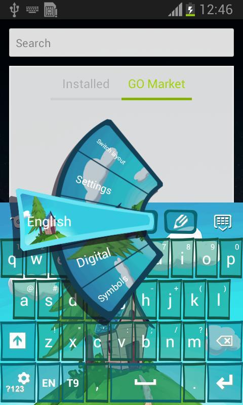 Cartoonish Theme Keyboard截图3