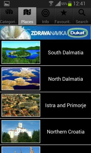 Croatian tourist navigator截图7