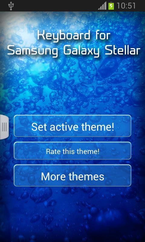 Keyboard for Galaxy Stellar截图1