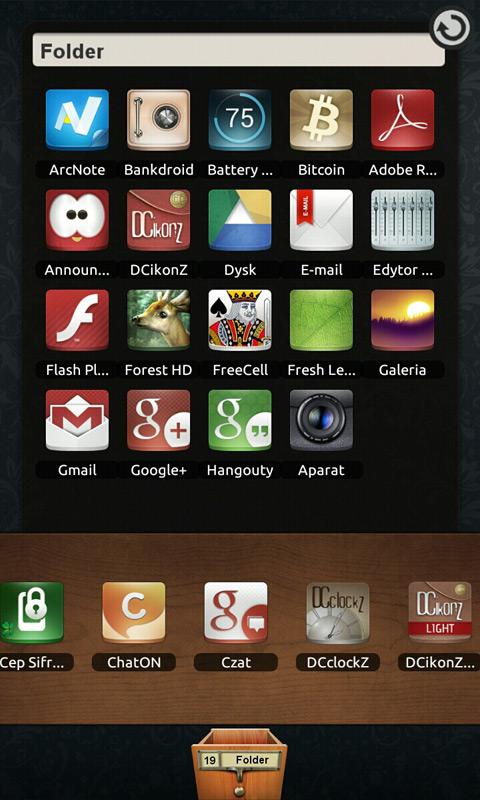 DCikonZ Wood TSF Theme截图1