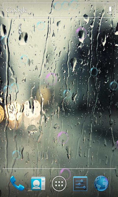 雨滴动态壁纸锁屏截图7