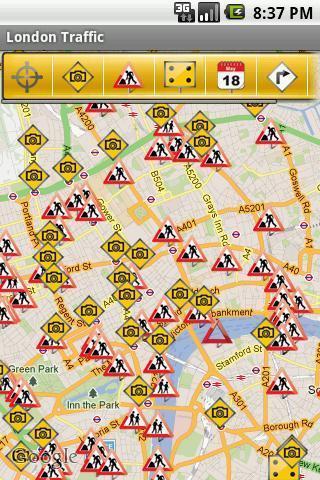 London Road Traffic Live截图3