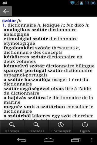匈牙利-法语词典截图2