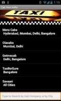 Taxi Cab Hire India 截图1