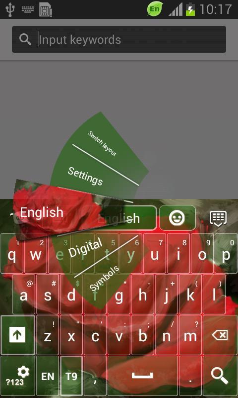 Red Rose Keyboard截图3
