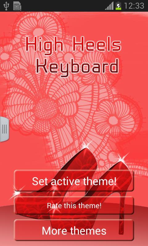 High Heels Keyboard截图1