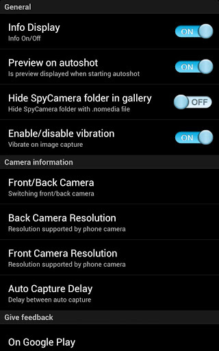 Spy Camera OS (Open Source)截图10