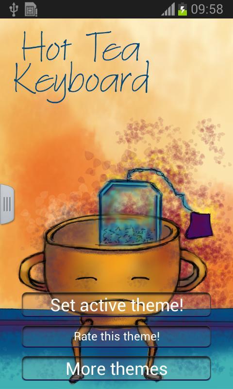 Hot Tea Keyboard截图1