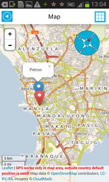 菲律宾离线地图指南截图