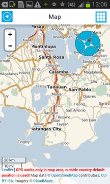 菲律宾离线地图指南截图