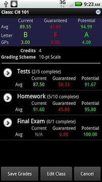 GradeWizard Lite截图