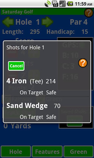 Golf Shot Tracker Pro截图5