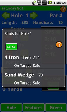 Golf Shot Tracker Pro截图