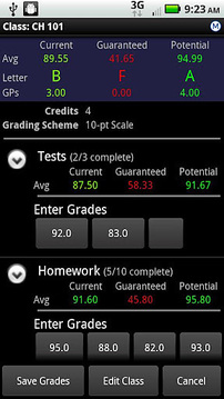 GradeWizard Lite截图