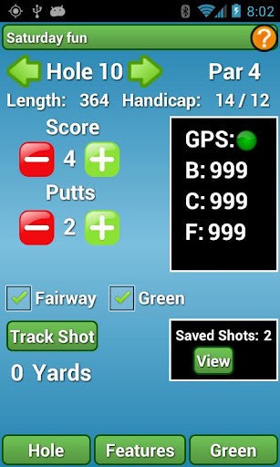 Golf Shot Tracker Pro截图2
