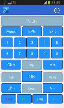 无线电视遥控器截图