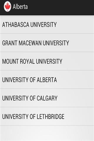 加拿大大学截图2
