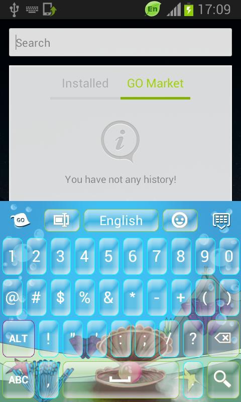 Keyboard Blue Sea截图4
