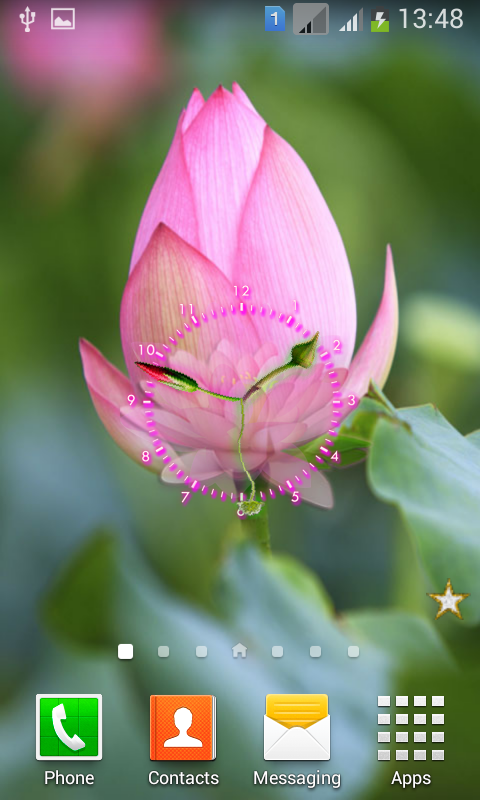 Lotus Flower Clock截图9