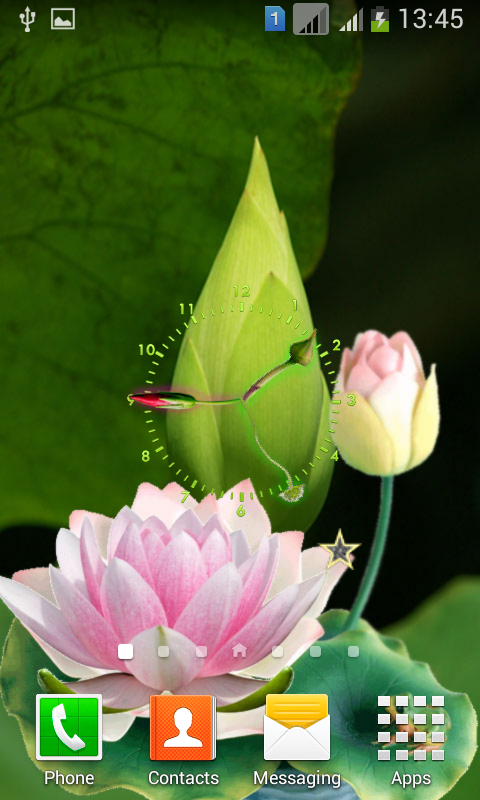 Lotus Flower Clock截图11