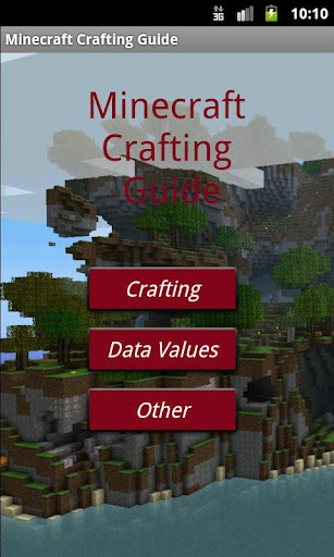 Minecraft Crafting Guide截图2