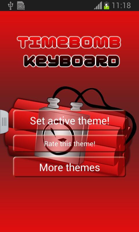 Timebomb Keyboard截图1