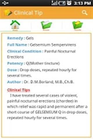 Homeopathic Clinical Tips Lite截图1